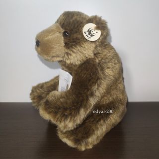 WWF peluche ORSO BRUNO GRIZZLY - 18 cm - Nuovo
