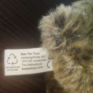 WWF peluche ORSO BRUNO GRIZZLY - 18 cm - Nuovo
