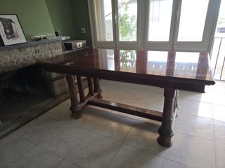 Mesa comedor vintage madera