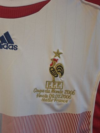 Camiseta Francia Zidane 2006