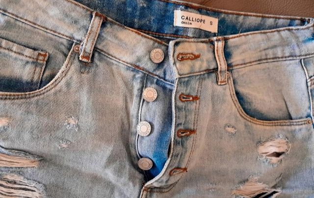 Shorts Jeans Calliope - Blu