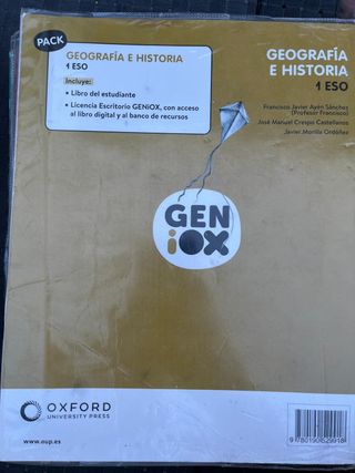 Geografía e Historia 1º ESO. Libro del estudian...