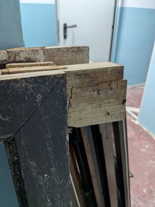 Ventana madera 120x120cm