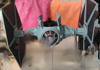 TIE Fighter Kenner anni '90 + Darth Vader