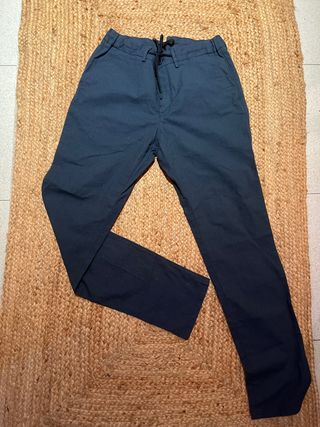 Pantalones Massimo Dutti - Azul Marino