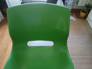 Silla giratoria verde. Venta en persona. No envio