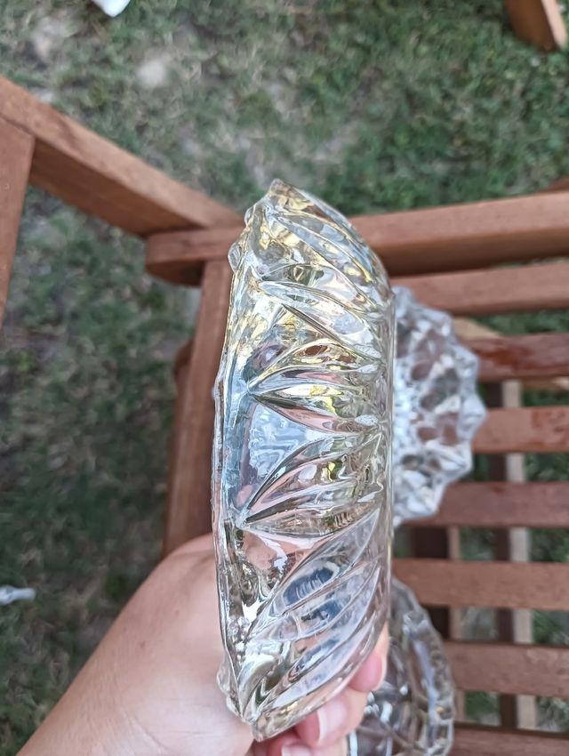 3 Posacenere Cristallo Vintage