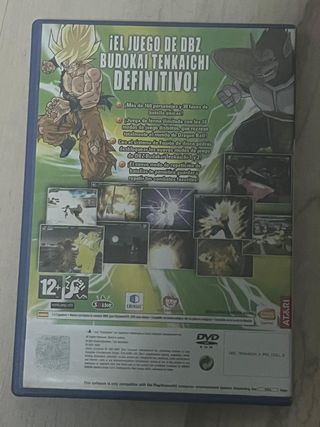 PS2 Dragon Ball Z Budokai Tenkaichi 3