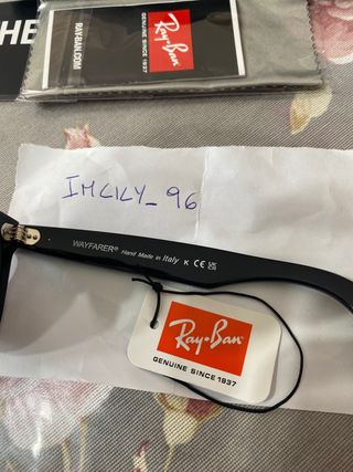 Rayban Wayfarer RB2140 - Occhiali da sole neri