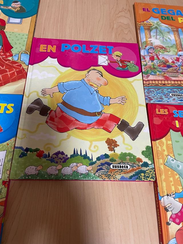 Pack de 5 libros infantiles en catalan