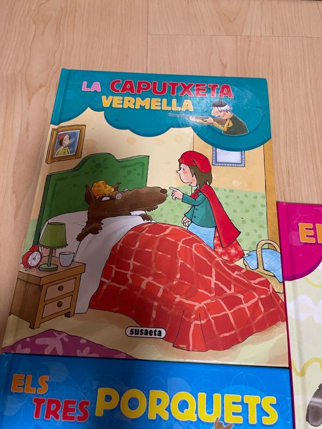 Pack de 5 libros infantiles en catalan