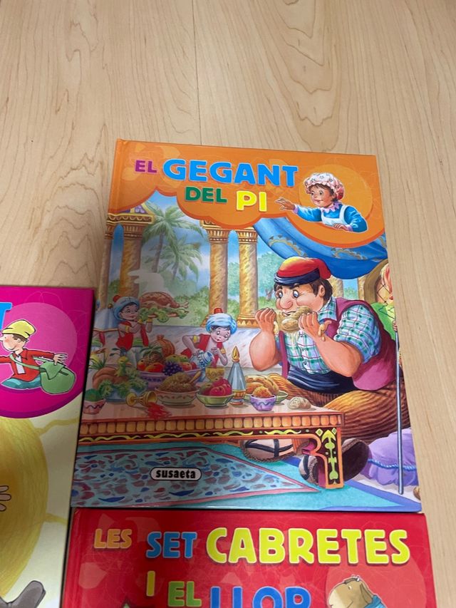 Pack de 5 libros infantiles en catalan