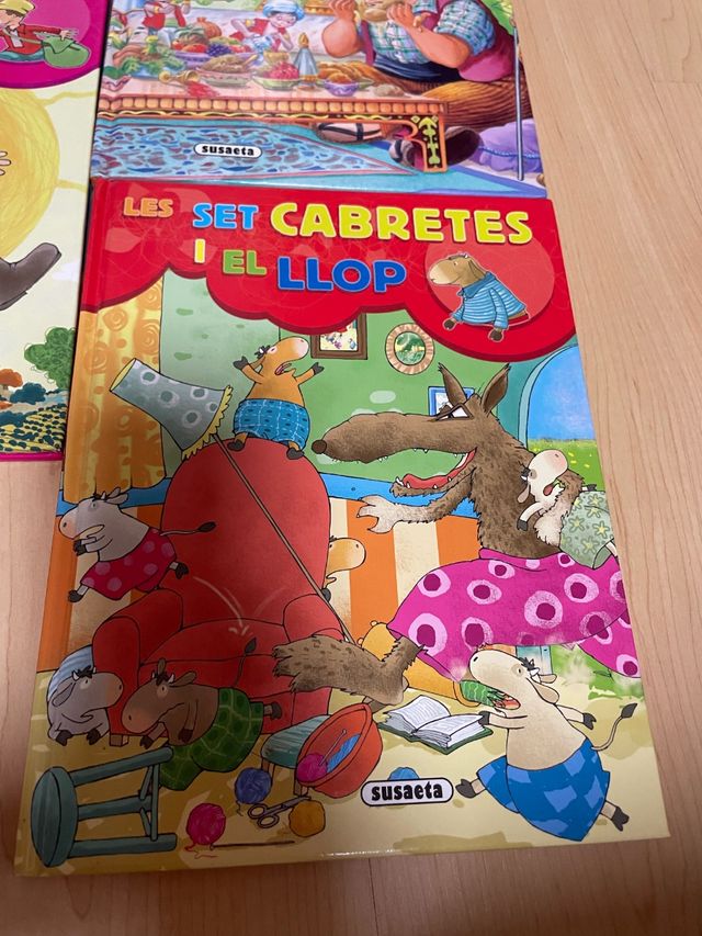 Pack de 5 libros infantiles en catalan