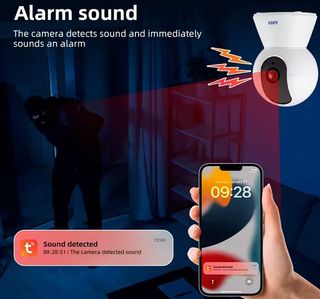 Cámara de Vigilancia Inteligente Wifi multifunció