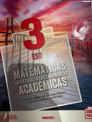 Matemáticas orientadas a las Enseñanzas Académi...