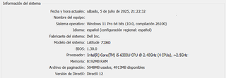 Dell Latitude 7280 + Ratón inalámbrico + maletín 
