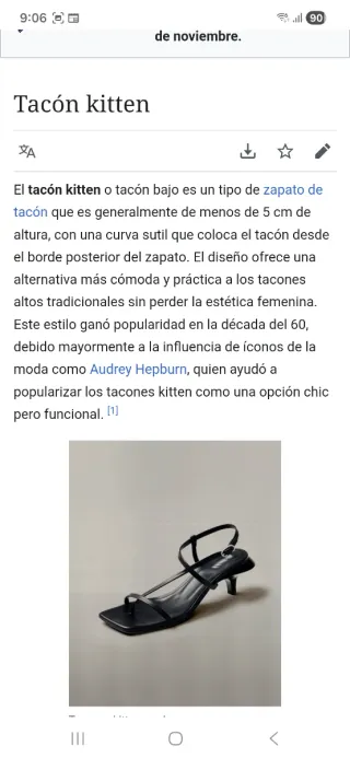 Sandalias tacón Kitten Mango de charol color negro