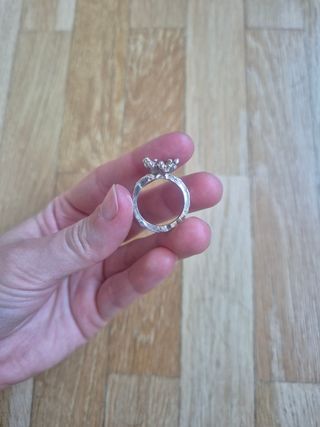 Anillo plata coral - Rras