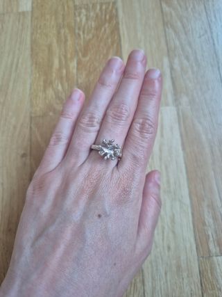 Anillo plata coral - Rras