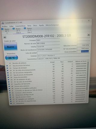 Disco Duro Seagate BarraCuda 3.5" 2TB SATA 3