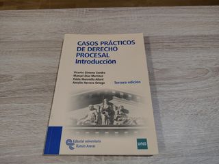 Casos prácticos de derecho procesal (UNED Derecho)
