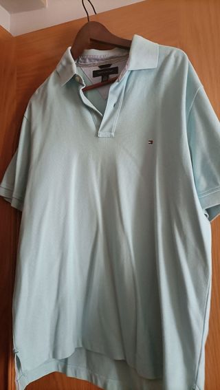 Polo Tommy Hilfiger - Verde Agua