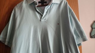 Polo Tommy Hilfiger - Verde Agua