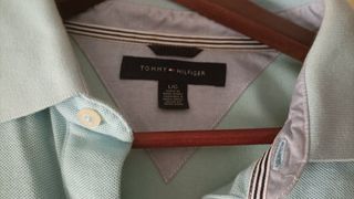 Polo Tommy Hilfiger - Verde Agua