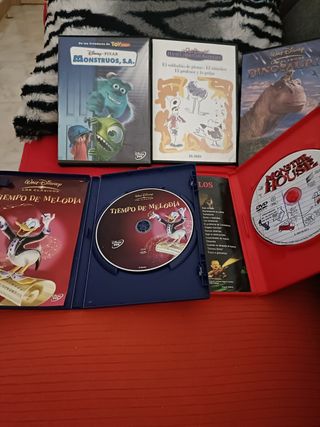 5 Películas Disney DVD - ¡Infantiles!