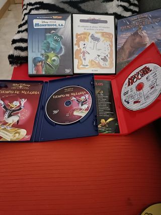 5 Películas Disney DVD - ¡Infantiles!