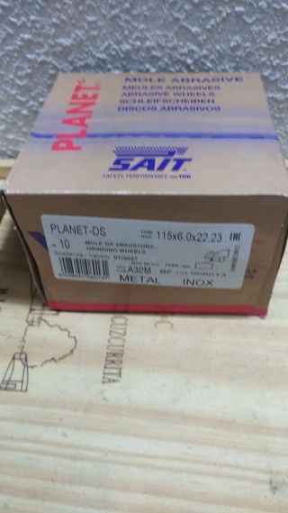 Discos Desbastar 115x6,0x22,23mm - Marca Sait.