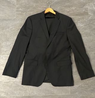 Traje Hugo Boss negro - talla 50