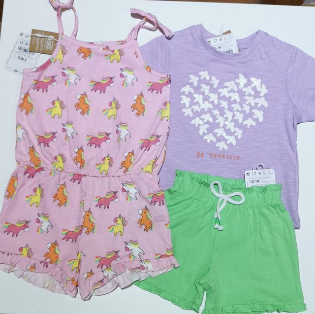 Lote ropa niña 12-18 meses