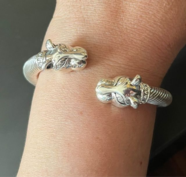 Bracciale Argento Pantere