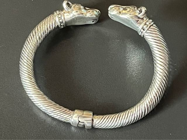 Bracciale Argento Pantere