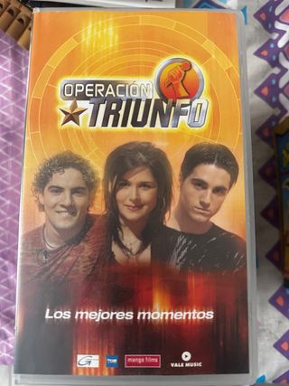 VHS Operación Triunfo: Los mejores momentos