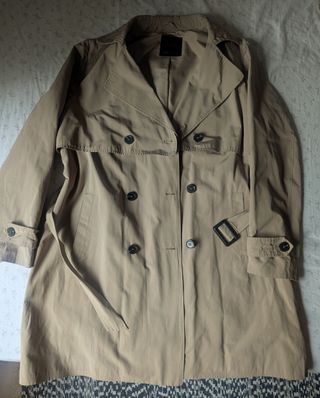 Gabardina Zara XL Beige