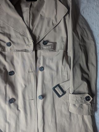 Gabardina Zara XL Beige