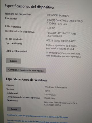PC Medion Core i3.