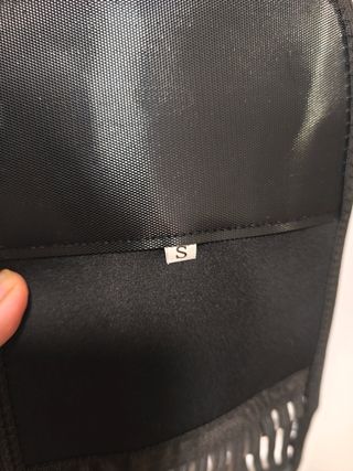 Faja lumbar negra - Talla única