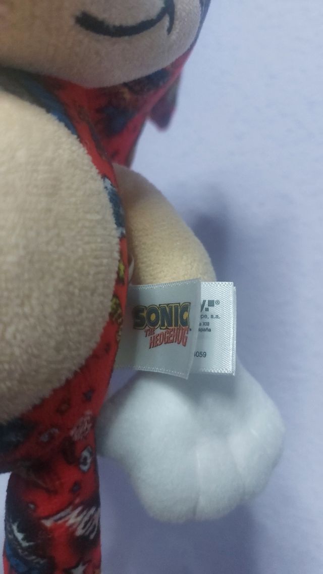 Peluche Sonic Comic