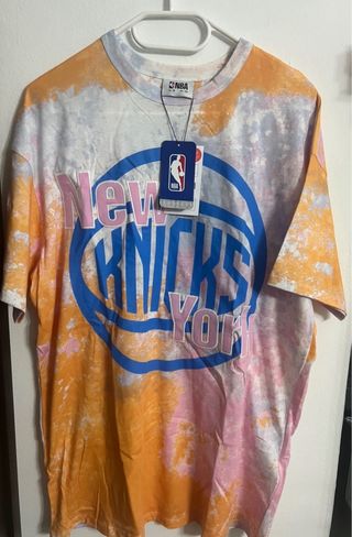 Camiseta NBA New York Knicks tie-dye/ lefties.