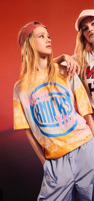 Camiseta NBA New York Knicks tie-dye/ lefties.