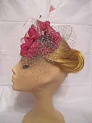 Tocado para fiestas y otros eventos