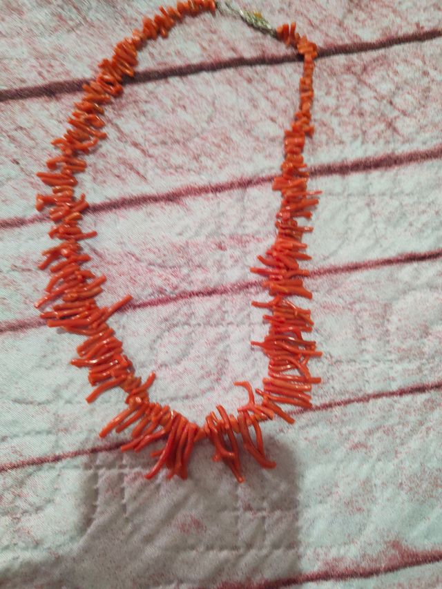 Collana corallo rosso