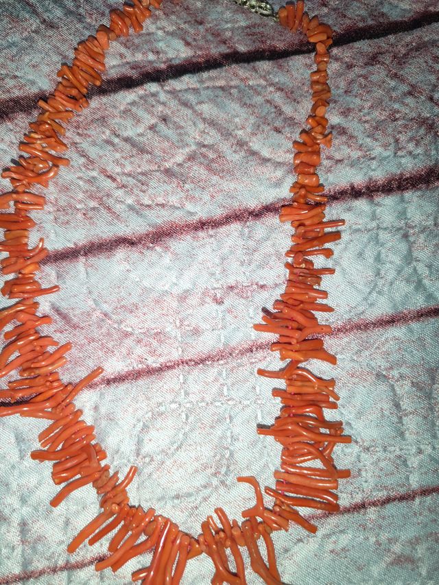 Collana corallo rosso