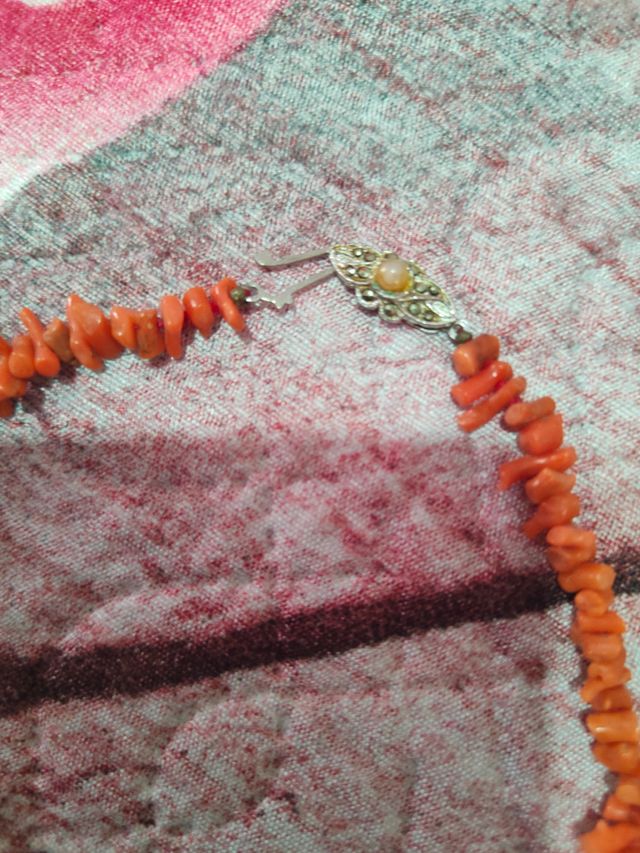 Collana corallo rosso