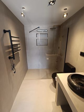 Reformas baño: plato ducha y lavabo