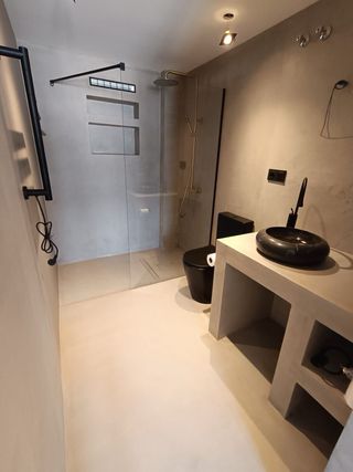 Reformas baño: plato ducha y lavabo