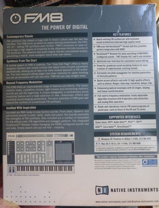 Native Instruments FM7 + FM8 Sintes virtuales